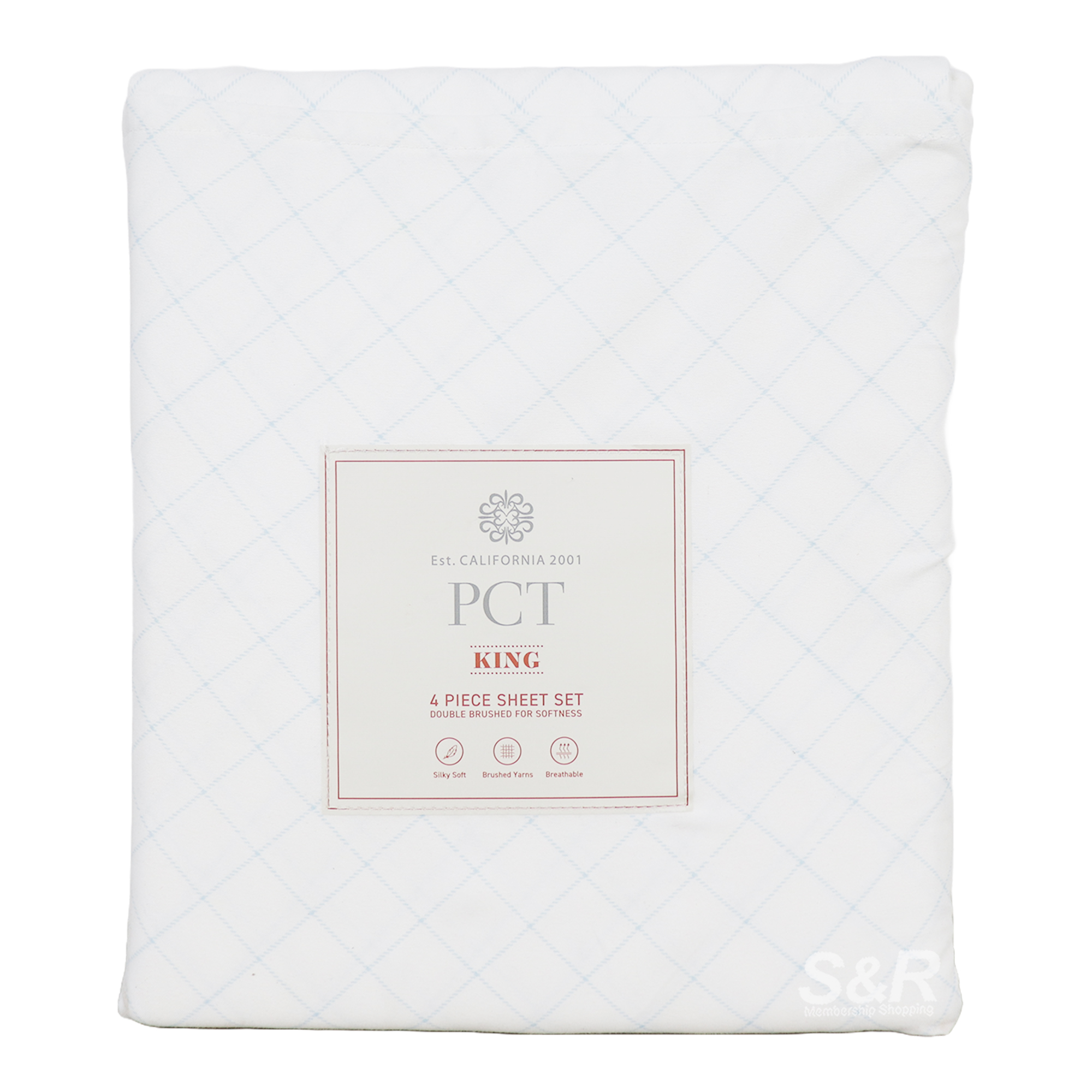 PCT Microfiber 4 Piece King Sheet Set